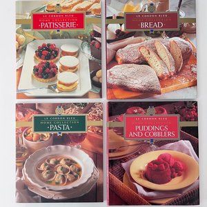 "Le Cordon Bleu Home Collection" from The French Culinary School: 4 Cookbooks